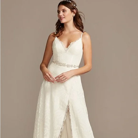 chinese dress ladies Melissa Sweet Silk Radzimir Cosimma A-Line Wedding Dress – Instant Filters 2 main image 0